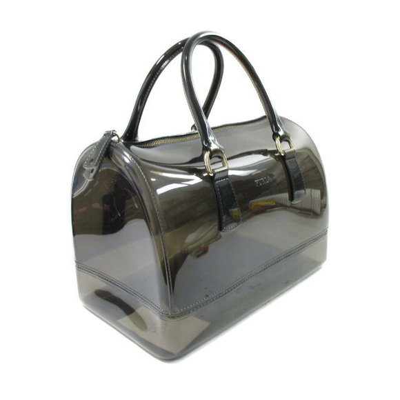 Furla Candy Boston Bag Black Handbag - Picture 2 of 10